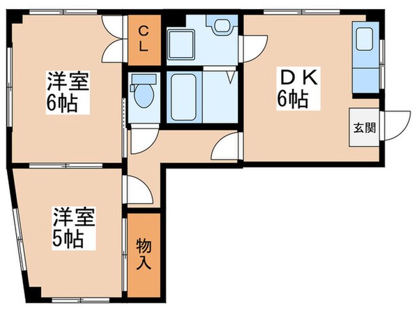 メゾンシャルマンの物件間取画像